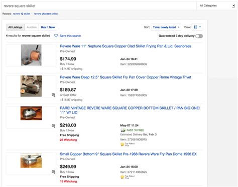 Using Ebay Saved Searches To Find Rare Items Or Get A Deal Revere