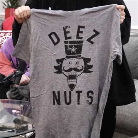 V On Twitter Dream Got Him A Deez Nuts Shirt Helpp
