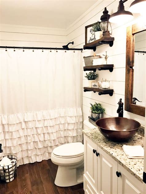 Farmhouse Bathroom Ideas For Small Space 34 2019