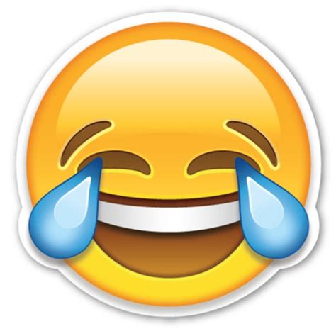 Laughing Emoji By Arshp Redbubble