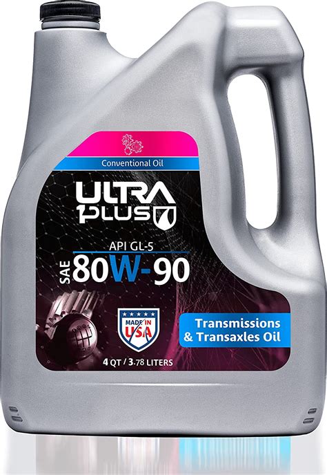 Buy Ultra1plus Sae 80w 90 Conventional Gear Oil Api Gl 5 1 Gallon 4