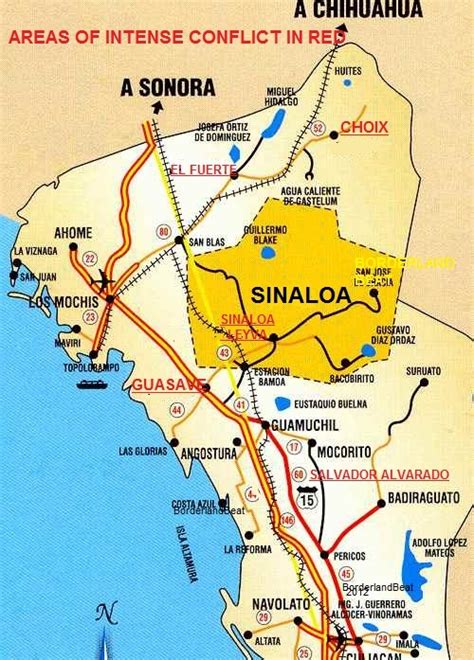 Sinaloa Mexico Map Photos