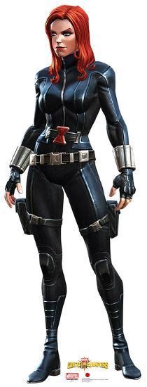 Black Widow Marvel Contest Of Champions Game Lifesize Standup