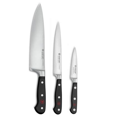 Wusthof Classic 3 Pc Chefs Knife Set Chefs Arsenal