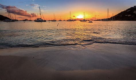 Sunset In British Virgin Islands Photograph By Alexey Stiop Fine Art