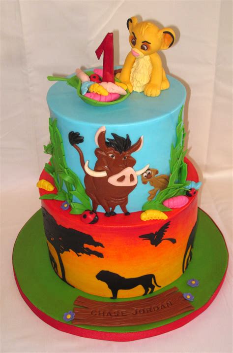 Lion King — Childrens Birthday Cakes Lion King Cakes Lion Guard