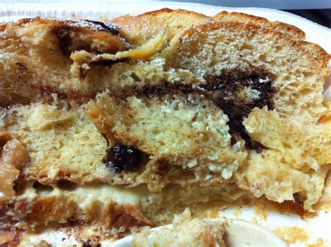 I also took a frosting recipe from a cinnamon roll recipe and spread it over the pudding i also used challah bread which i think made a difference. Triple Chocolate Challah bread pudding | Challah bread ...