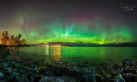 Wow Northern Lights Seen This Weekend In Marquette Michigan Photo