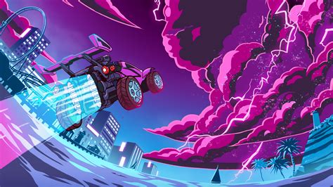 Rocket League X Monstercat Hd Games 4k Wallpapers Images
