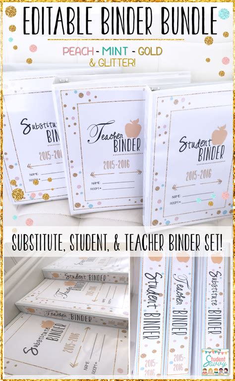 Maybe you would like to learn more about one of these? Teacher Binder 2019-2020 Editable Teacher Planner ...