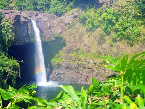 American Travel Journal Rainbow Falls State Park Hilo Hawaii