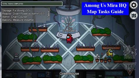 How To Complete All Tasks In Mira HQ Map In Among Us Tasks Guide