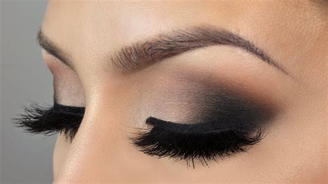 Black Smokey Eye Makeup Tutorial For Beginners Tutorial Pics