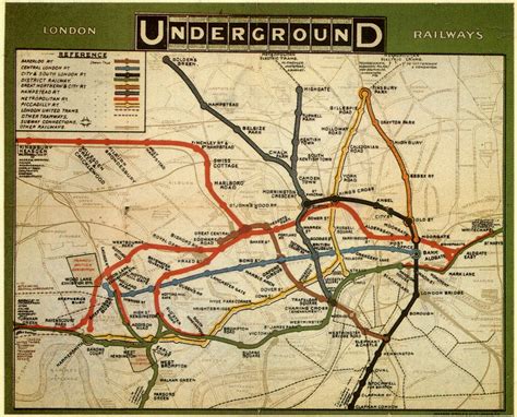 All Sizes London Underground Map 1908 Flickr Photo Sharing