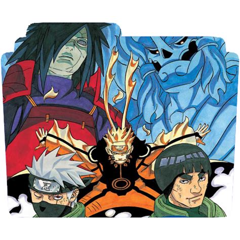 Naruto Manga Volume 62 Cover Icon Folder By Saku434 On Deviantart