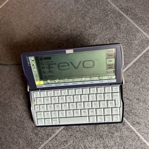 Psion Revo Palmtop Pda Computer Includes Docking Station Spares Or