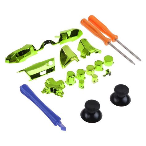 Full Plated Buttons Set Bumpers Triggers Dpad Lb Rb Lt Rt Screwdriver