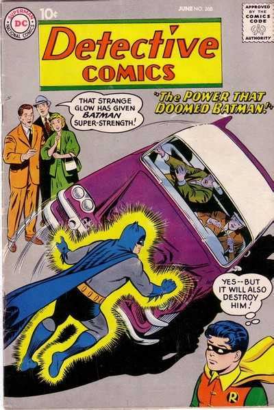 Detective Comics 268 The Power That Doomed Batman Issue