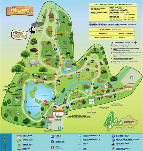 This is the official zoo negara malaysia twitter. Zoo Negara - Zoo Map