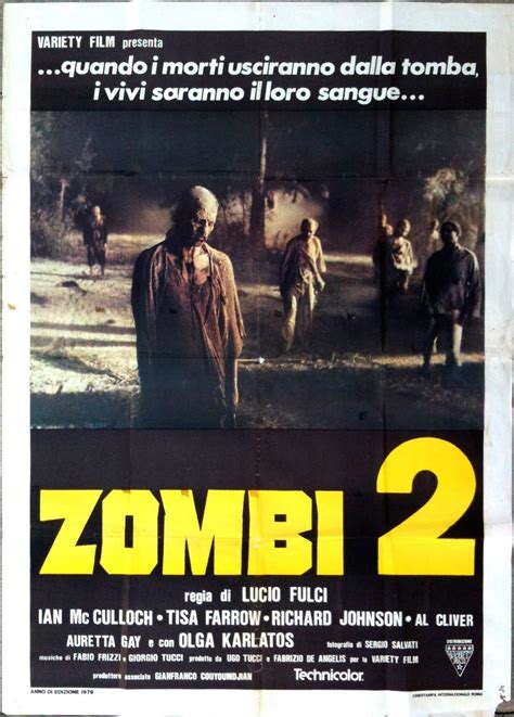 zombi 2 1979 the quintessential italian zombie movie horror posters classic horror movies
