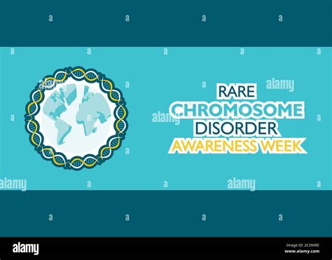 Creative Vector Illustration Of Rare Chromosome Disorder Awareness Week Concept Poster Design