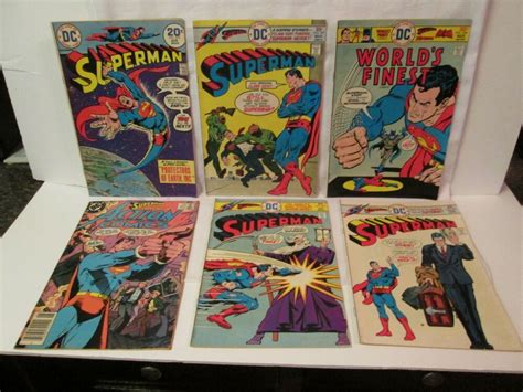As part of that affliction, i've been reading comic books since, well, before i could actually read. (6) SUPERMAN COMICS BOOKS IN NEAR EXCELLENT CONDITION ...