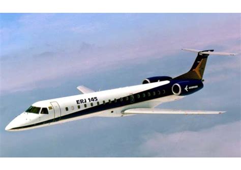 Embraer Celebra El 25 Aniversario De Su Primer Jet Regional El Erj 145