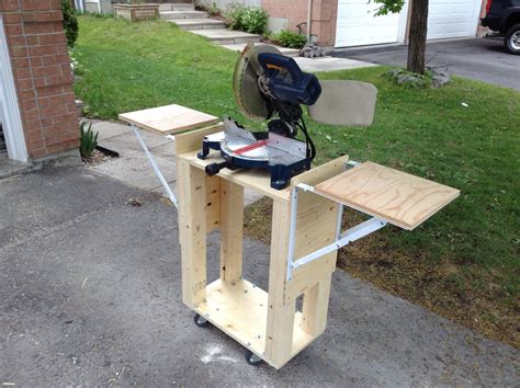 Diy Miter Saw Bench Plans Tablefinance