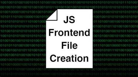 Creating Files In The Frontend Using Blobs In Javascript Tutorial