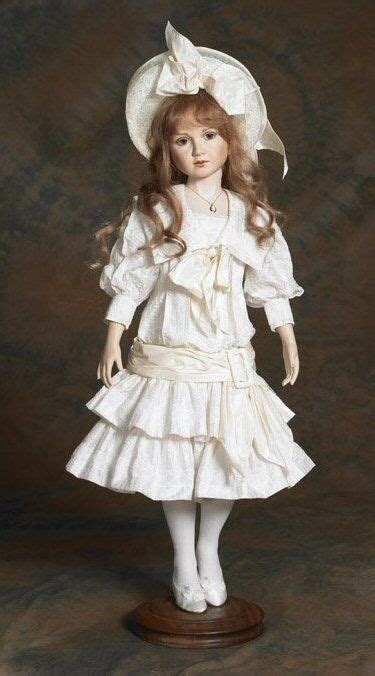 Lovely Large Porcelain Limited Edition Doll By The Barkers Porcelain