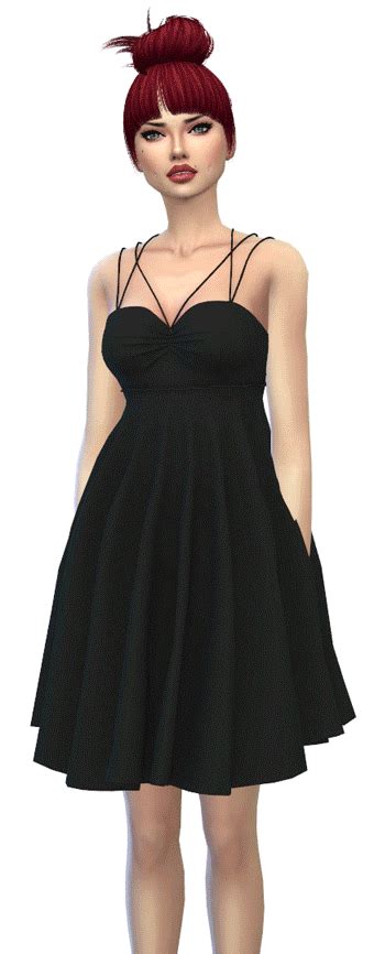 Sims 4 Ccs The Best Dress By Coloresurbanos