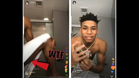 Nle Choppa Fllashes His Private Part By Accident On Instagram Live