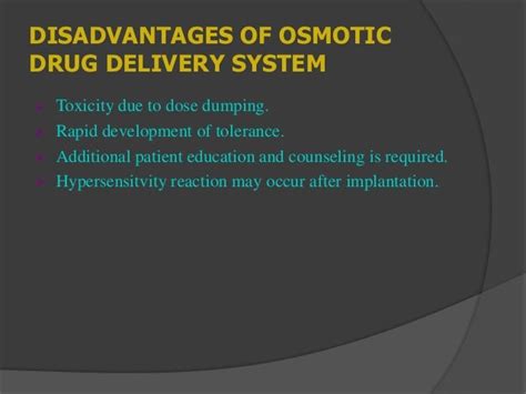Osmotic Drug Delivery System By Mr Kailash Vilegave
