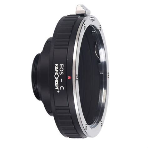 m12231 canon eos ef lenses to c lens mount adapter kandf concept