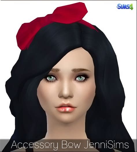 Bow Headband At Jenni Sims Sims 4 Updates