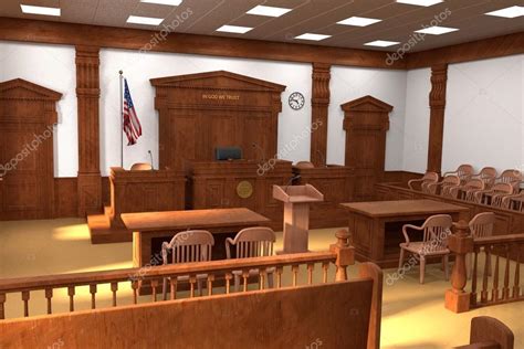 Court Room Stock Photo By ©3drenderings 75732135