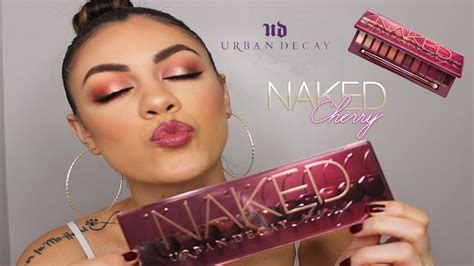 Urban Decay Naked Cherry Palette First Impressions Tutorial YouTube