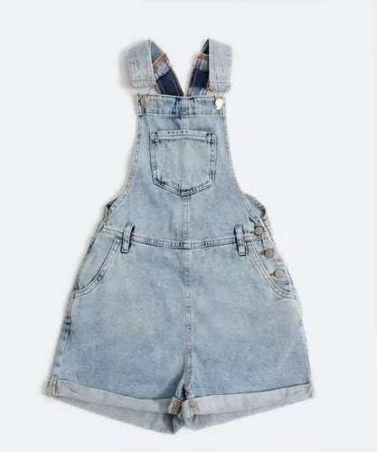 Jardineira Juvenil Jeans Marmorizado Marisa Tam 10 A 1 30096 Mercadolivre