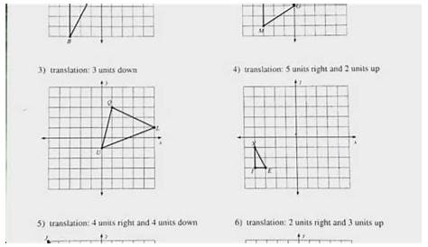 geometry dilations worksheets