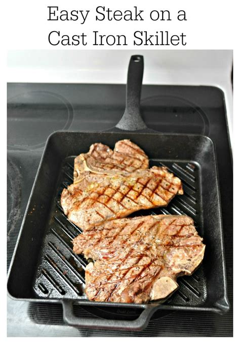 How To Cook Steak In A Cast Iron Skillet How To Cook Cube Steak In A