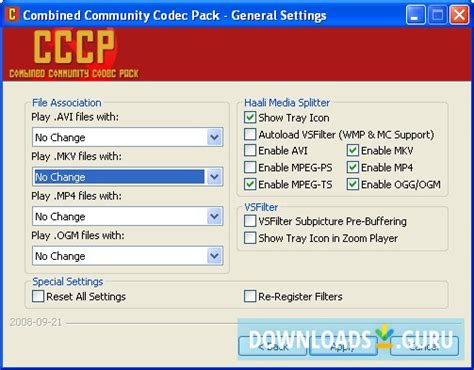 We recommend that you use.use.m4a files encoded with aac audio. Download Combined Community Codec Pack for Windows 10/8/7 (Latest version 2019) - Downloads Guru