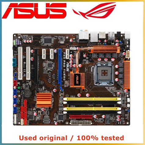 For Intel P45 Lga 775 Cpu For Asus P5q Pro Turbo Motherboard Computer