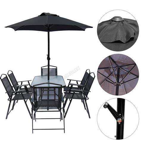 Check spelling or type a new query. COSMETIC DAMAGED Metal Garden Dining Set Table Chairs ...
