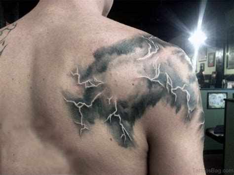 66 Phenomenal Clouds Tattoos On Shoulder