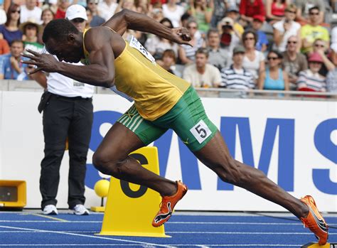 Usain bolt's strength training program. Bolt pone las cosas en su sitio | La Patria