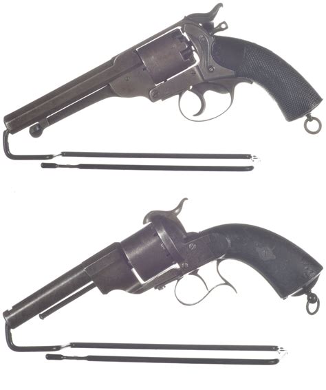 Two Antique European Revolvers Rock Island Auction