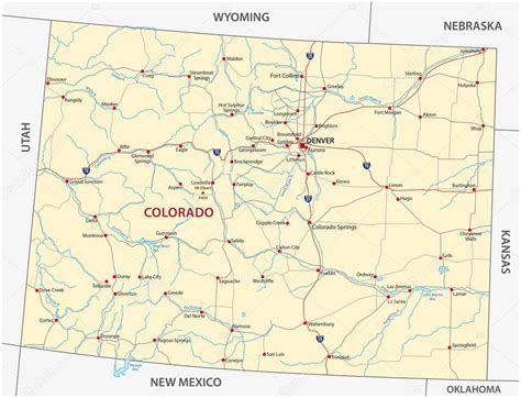 Map Of Colorado Counties With Roads Warehouse Of Ideas