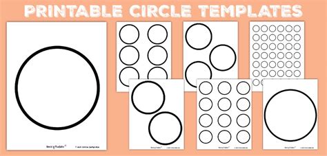 Free Printable Circle Templates Various Sizes World Of Printables