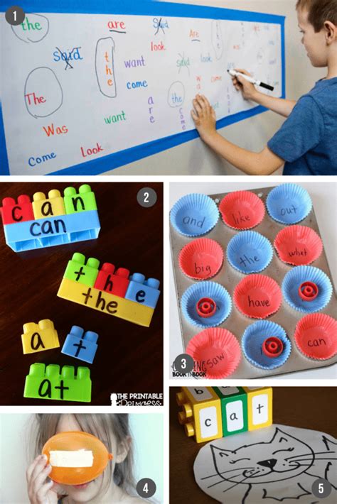 100 Fun Ways To Teach Sight Words With Hands On Games