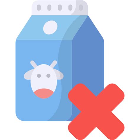 No Milk Free Signaling Icons